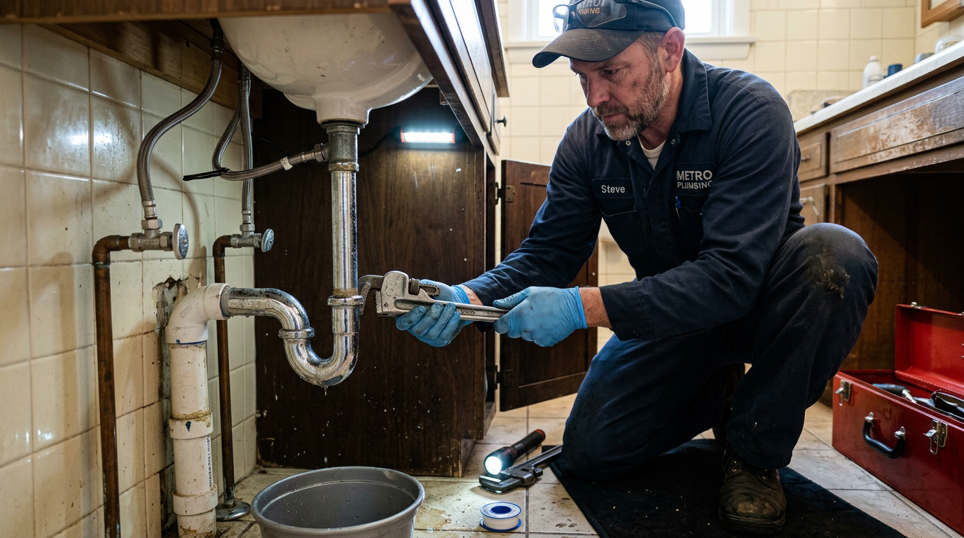 Bathroom Leak Repair in Maine