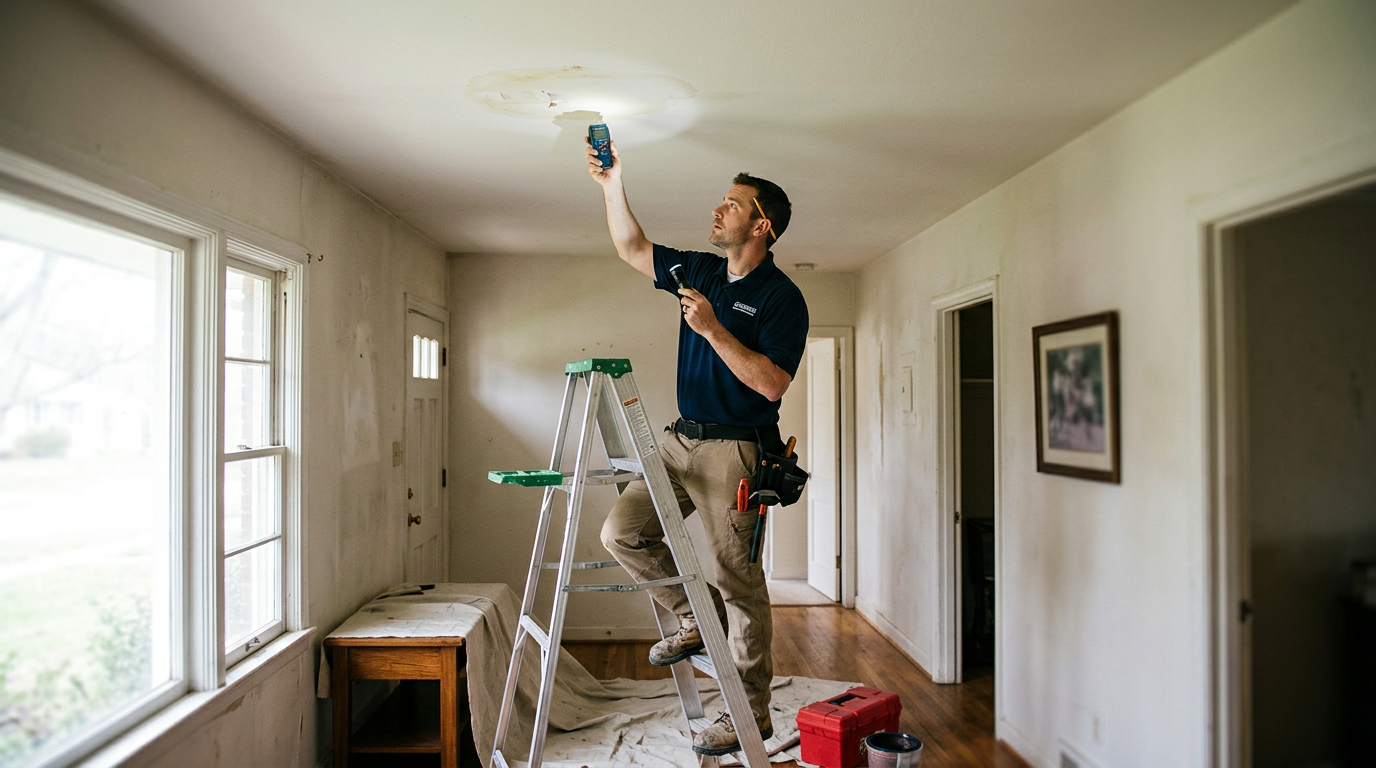 Ceiling Leak Repair in Maine