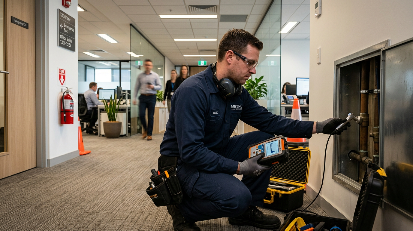 Commercial Leak Detection Maine in Maine