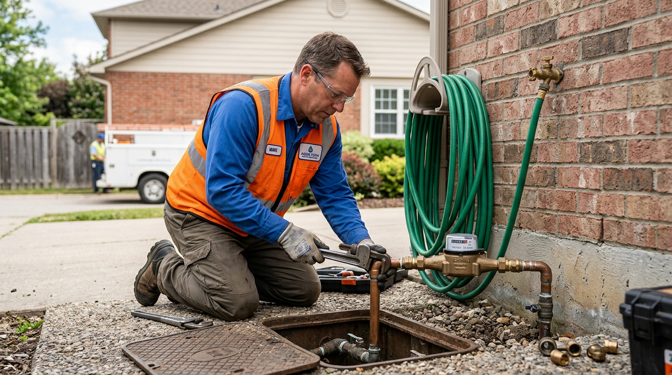 Outside Water Leak Repair in Maine