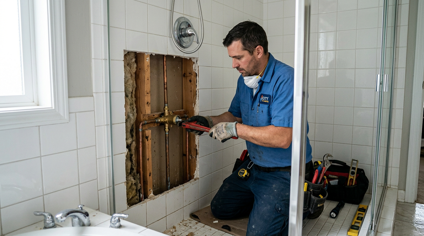 Shower Leak Repair in Maine