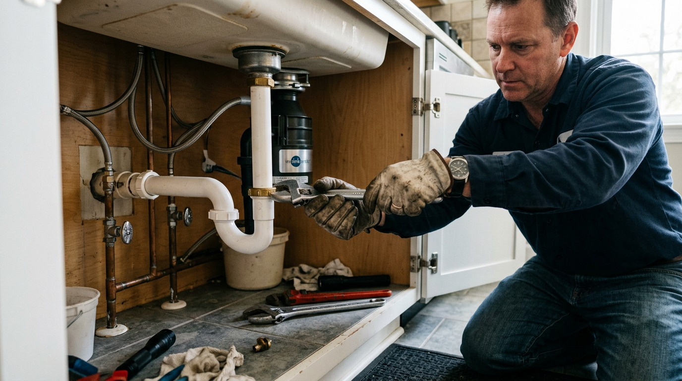 Sink Leak Repair in Maine