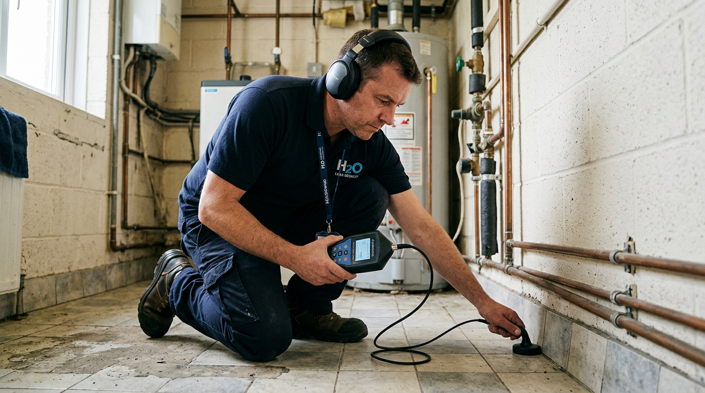 Slab Leak Detection in Maine