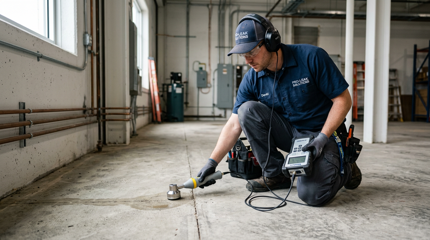 Slab Leak Repair in Maine