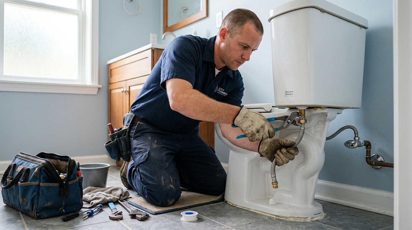Toilet Leak Repair in Maine