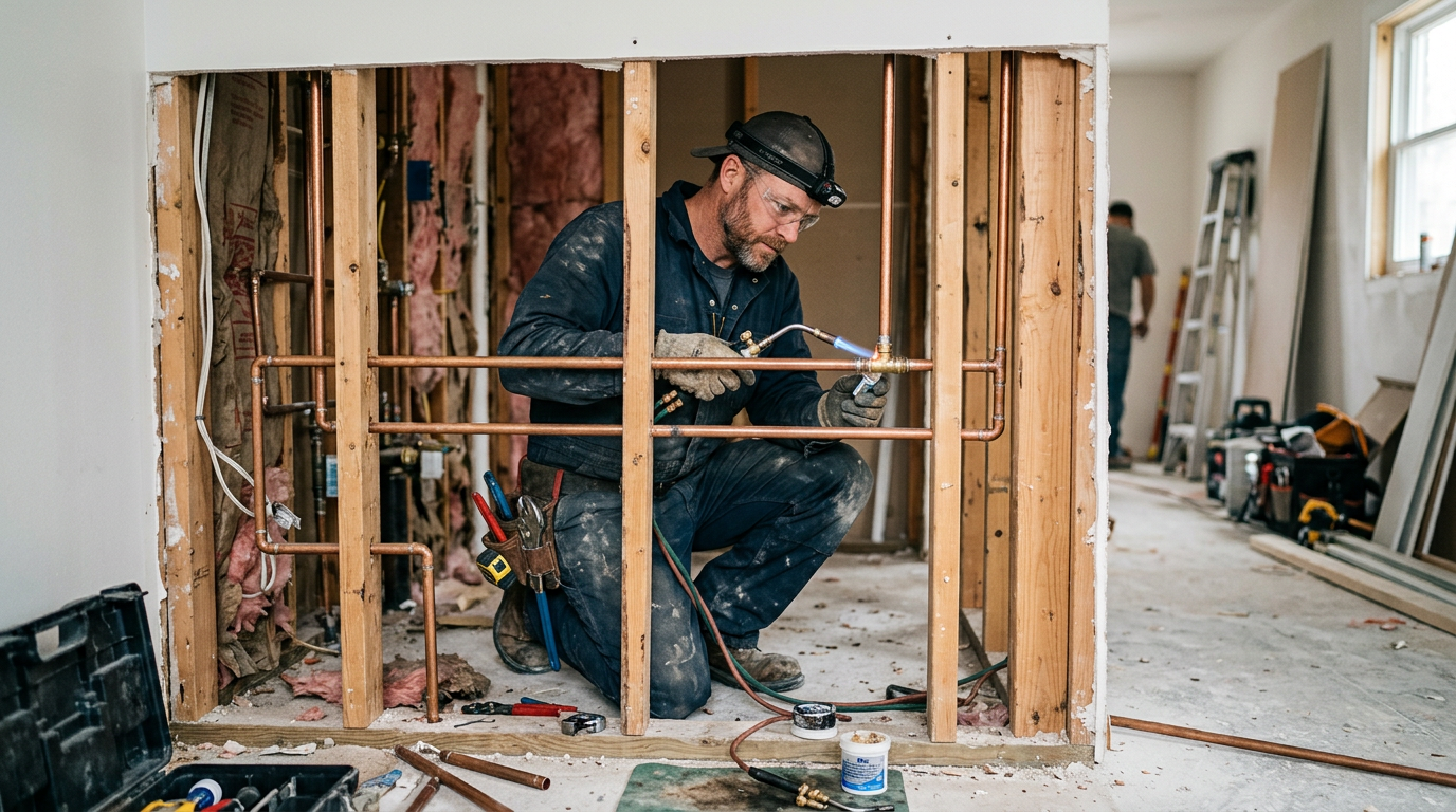 Wall Leak Repair in Maine